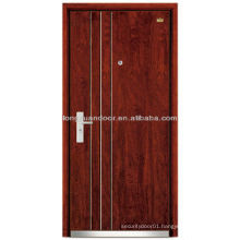 Factory Custom Soundproof Steel Wood Armored Door, with Thick Theft-proof Door Frame